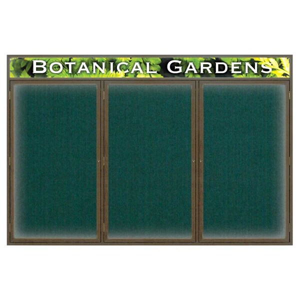 United Visual Products Open Faced Traditional Rounded Corkboard UV642ARC-BLACK-AMETHY - main